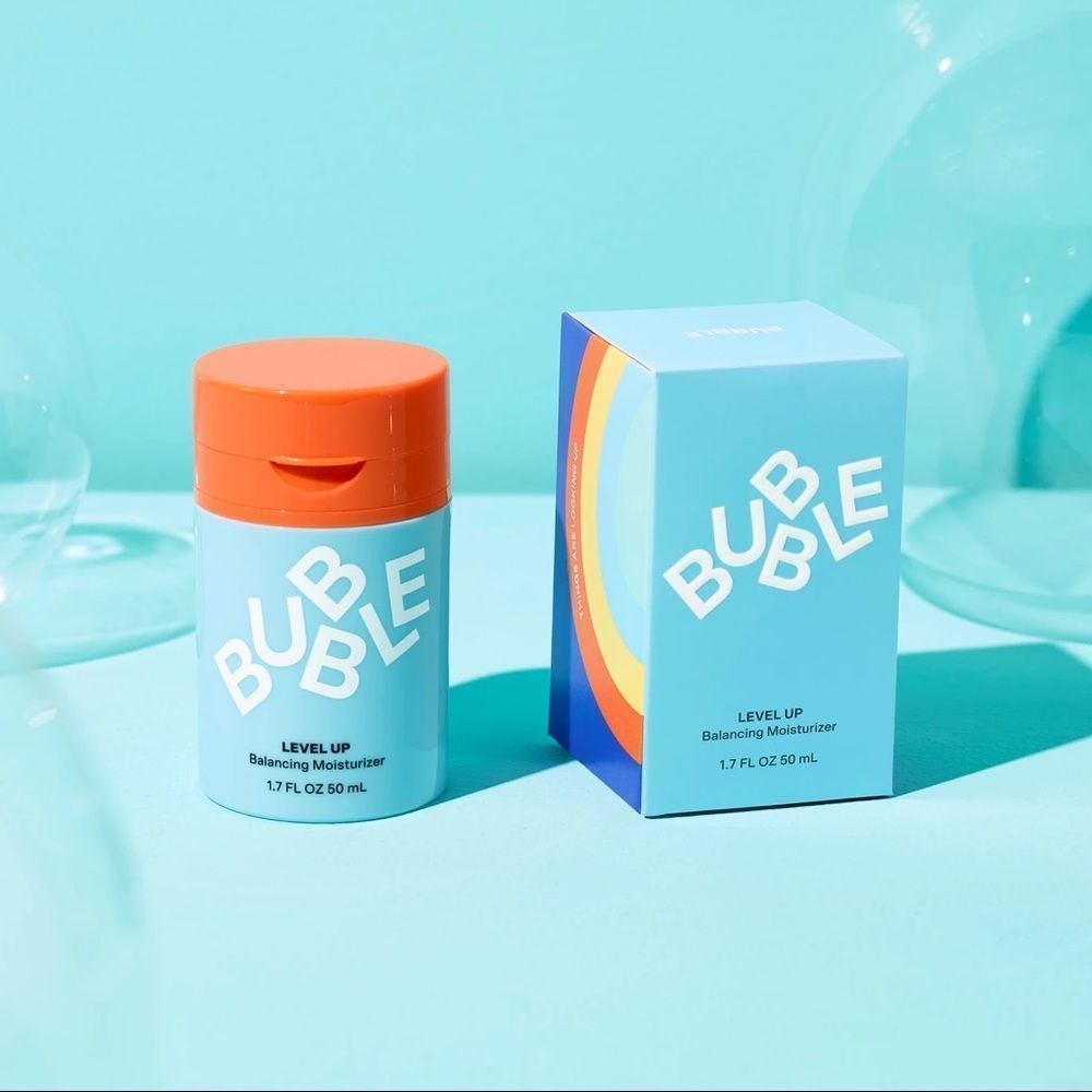 NWT BUBBLE Level Up Balancing Moisturizer